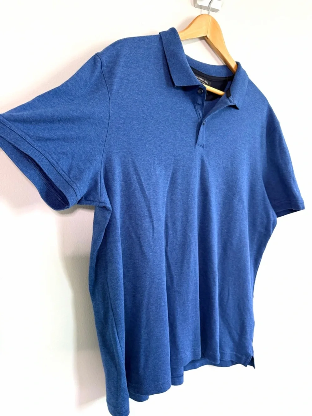 Banana Republic Luxury Touch Standard Fit Men’s Blue Polo Size XL